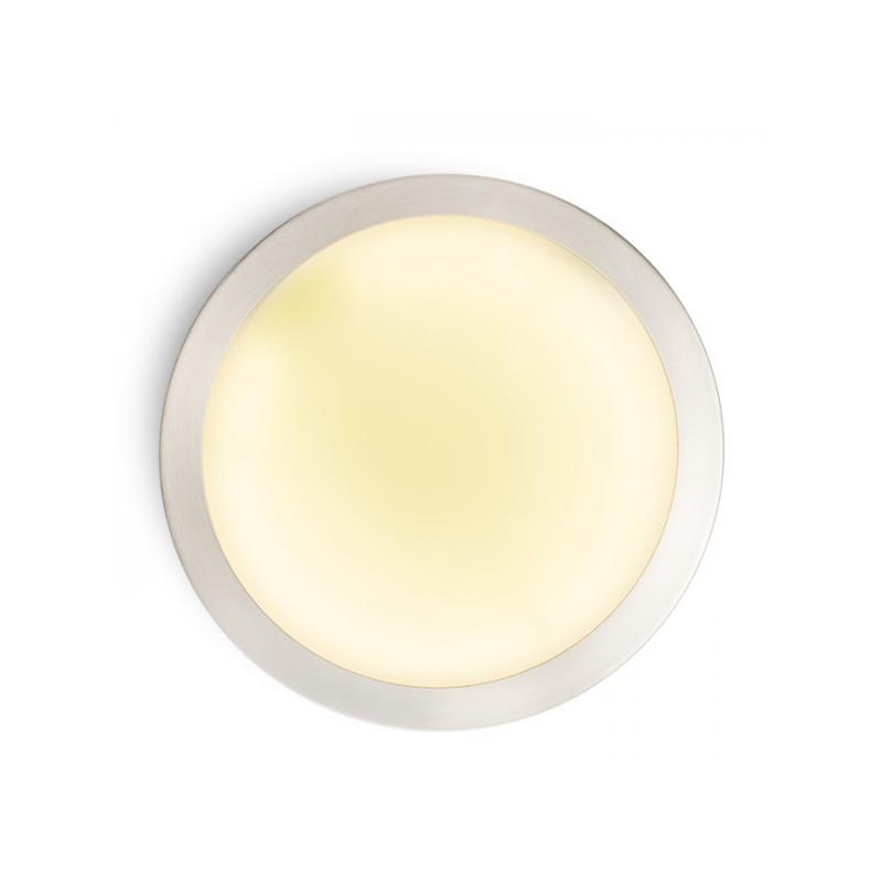 RENDL BARRY stropný  matný nikel 230V 2GX13 22W IP44 R10576