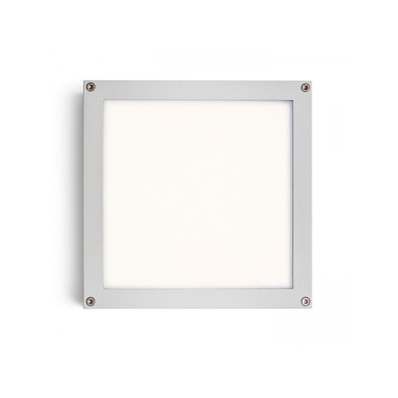 RENDL SCOTT stropný striebornosivá  230V LED 9.8W IP54  3000K R10552