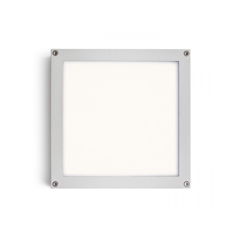 RENDL SCOTT stropný striebornosivá  230V LED 9.8W IP54  3000K R10552