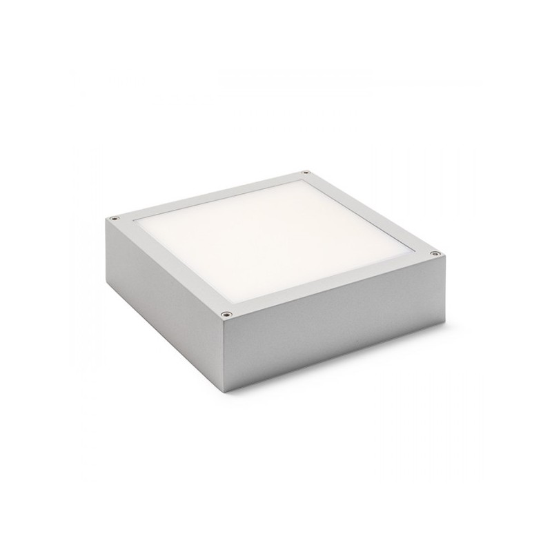 RENDL SCOTT stropný striebornosivá  230V LED 9.8W IP54  3000K R10552