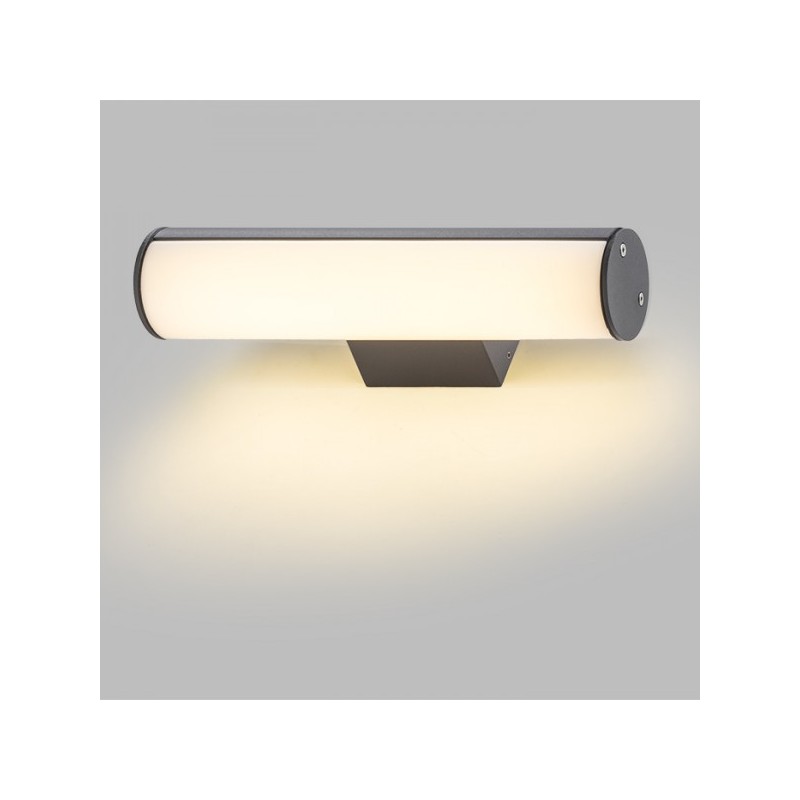 RENDL VADIS nástenná antracitová  230V LED 8W IP54  3000K R10547