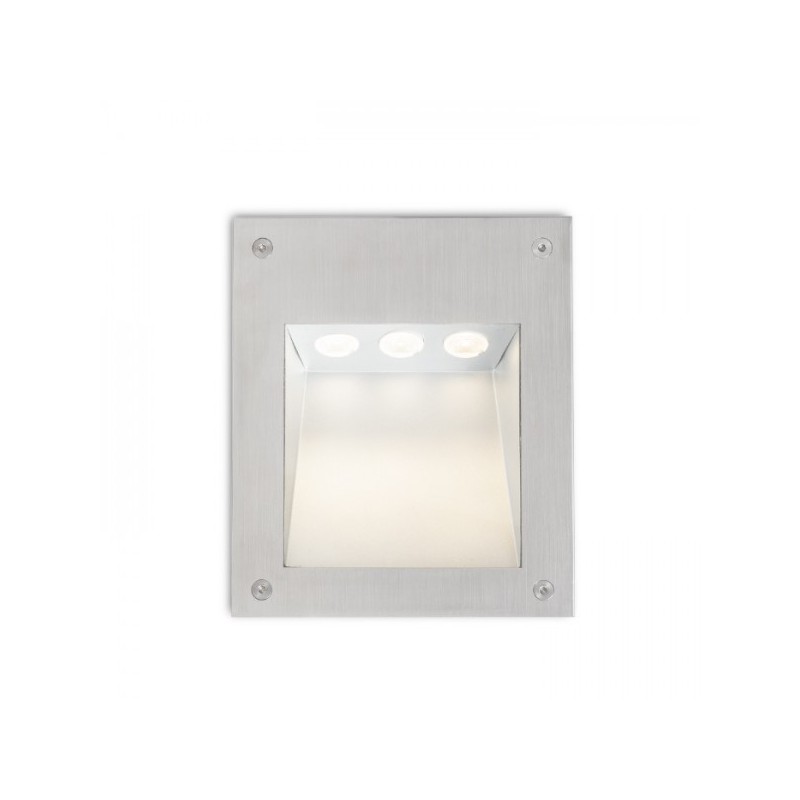 RENDL AKORD zápustná do steny  nerez 230V LED 3W IP65  3000K R10546