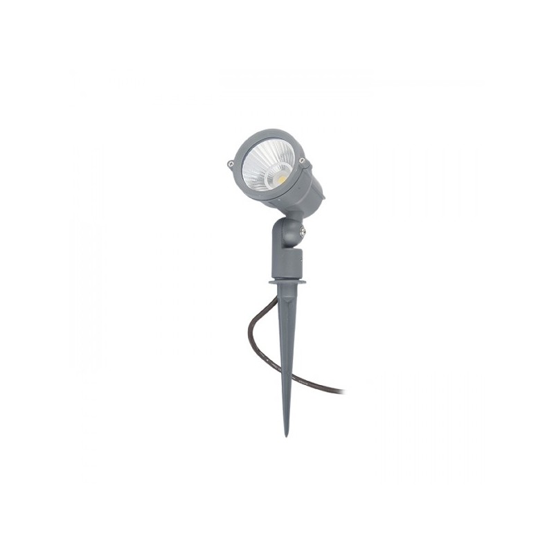 RENDL GARY LED na bodci sivá  230V LED 10W 45° IP65  3000K R10527