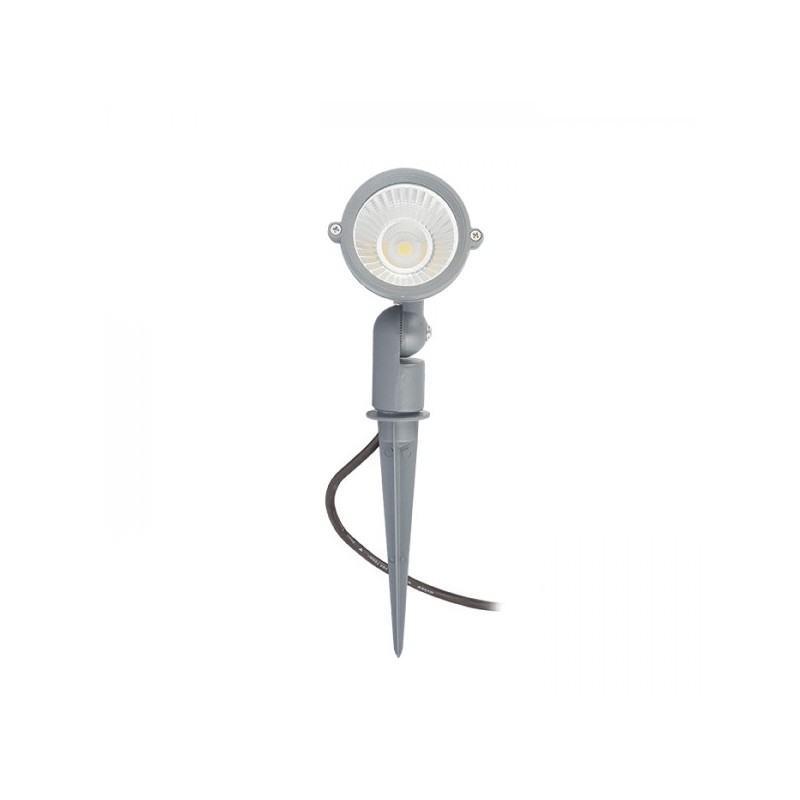 RENDL GARY LED na bodci sivá  230V LED 10W 45° IP65  3000K R10527