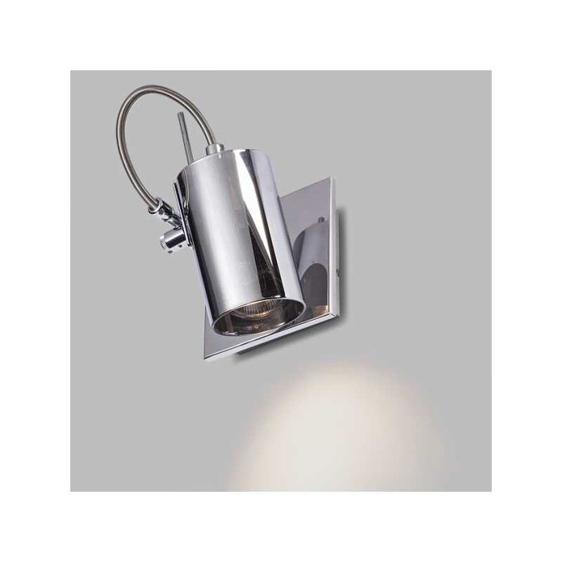 RENDL BUGSY I nástenná  chrómové sklo 230V GU10 50W R10521