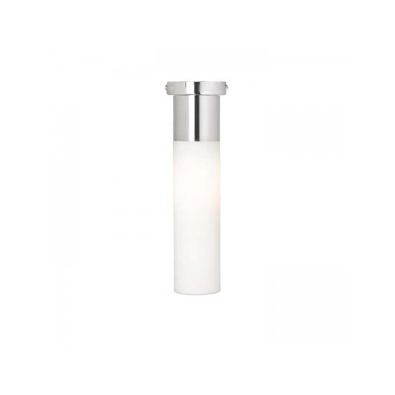 RENDL EIGHT stropné  opálové sklo/chróm 230V E27 28W IP44 R10492