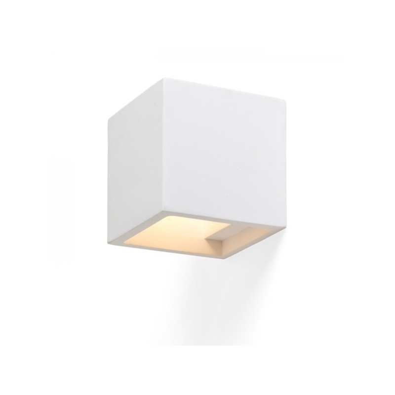 RENDL JACK SQ nástenná  sadrová 230V G9 40W R10445