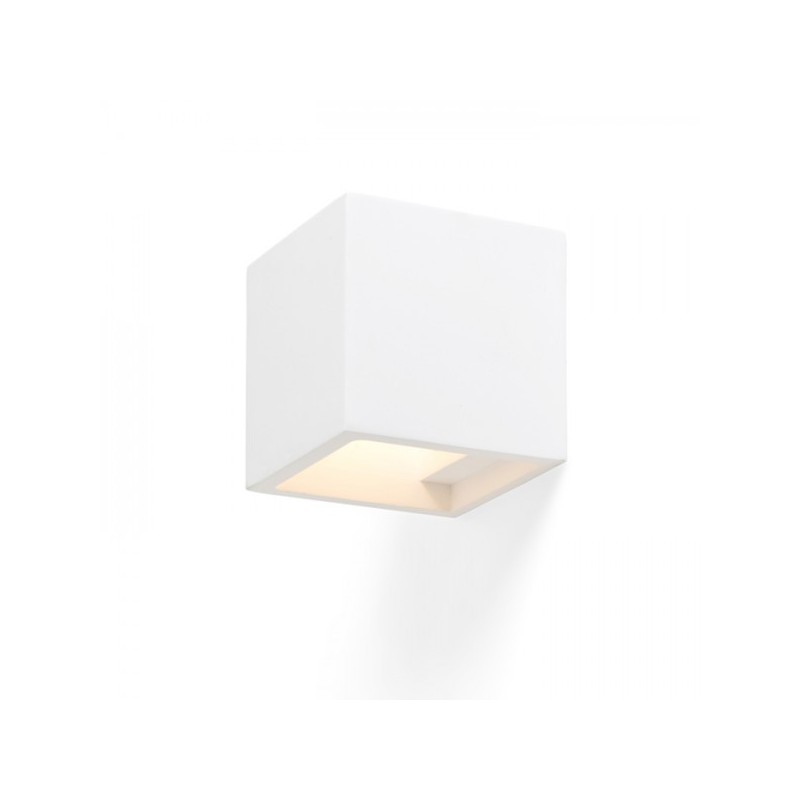 RENDL JACK SQ nástenná  sadrová 230V G9 40W R10445
