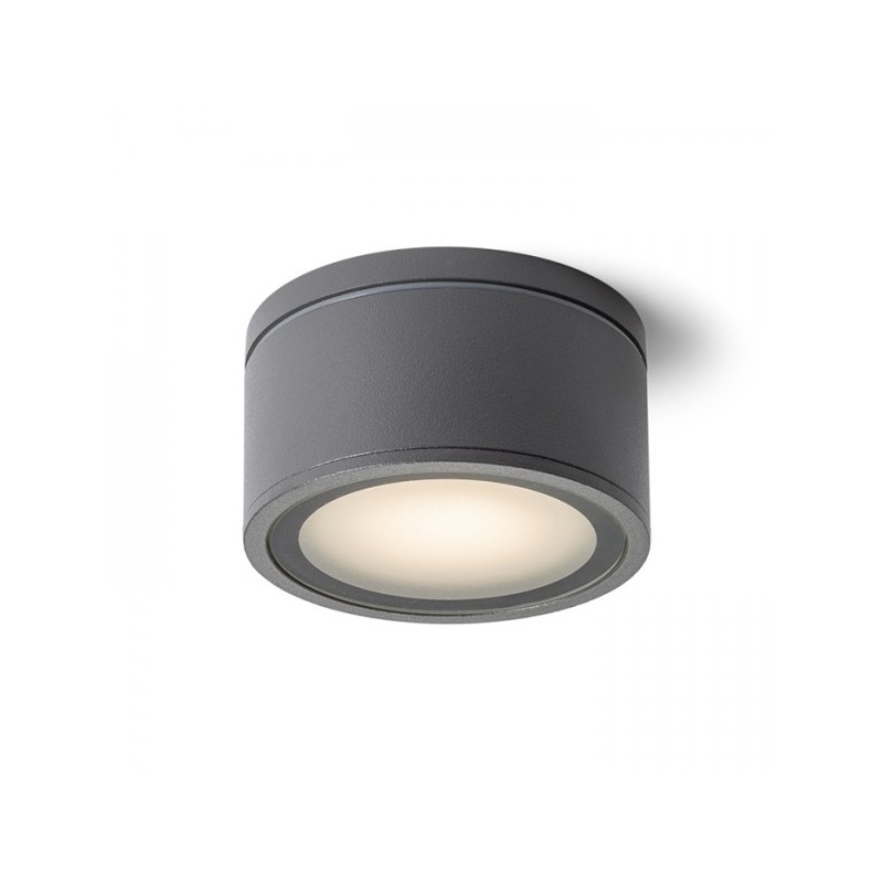 RENDL MERIDO stropný antracitová  230V GX53 11W IP54 R10430