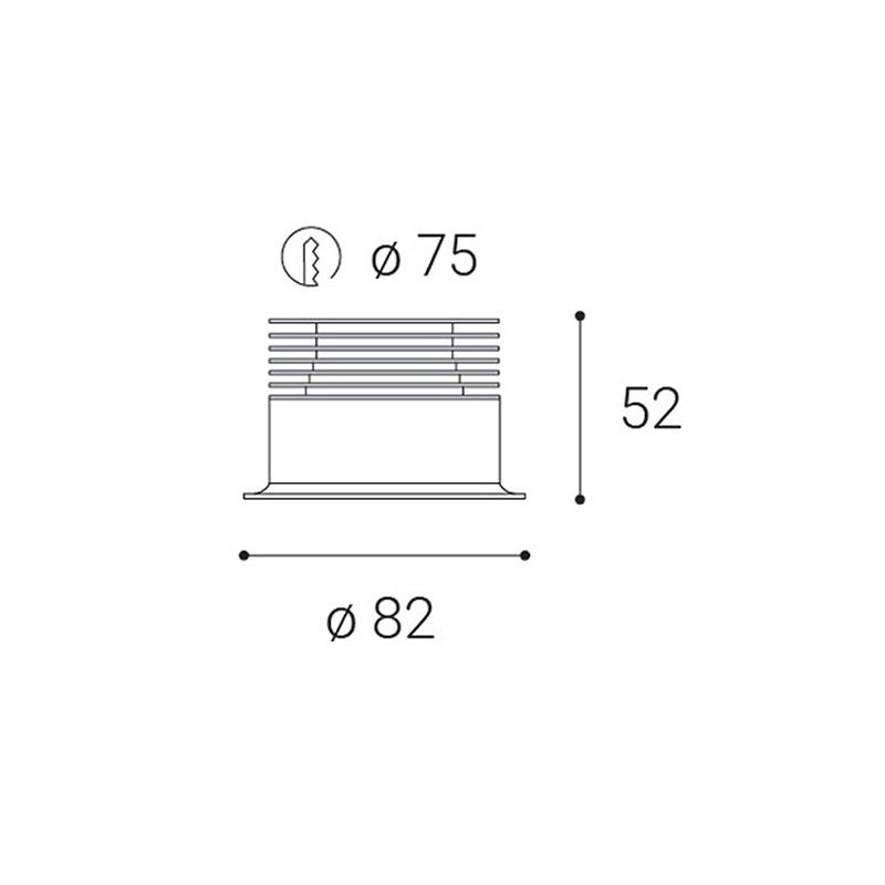 LED2 SPOT C, B 9W 4000K 2150643