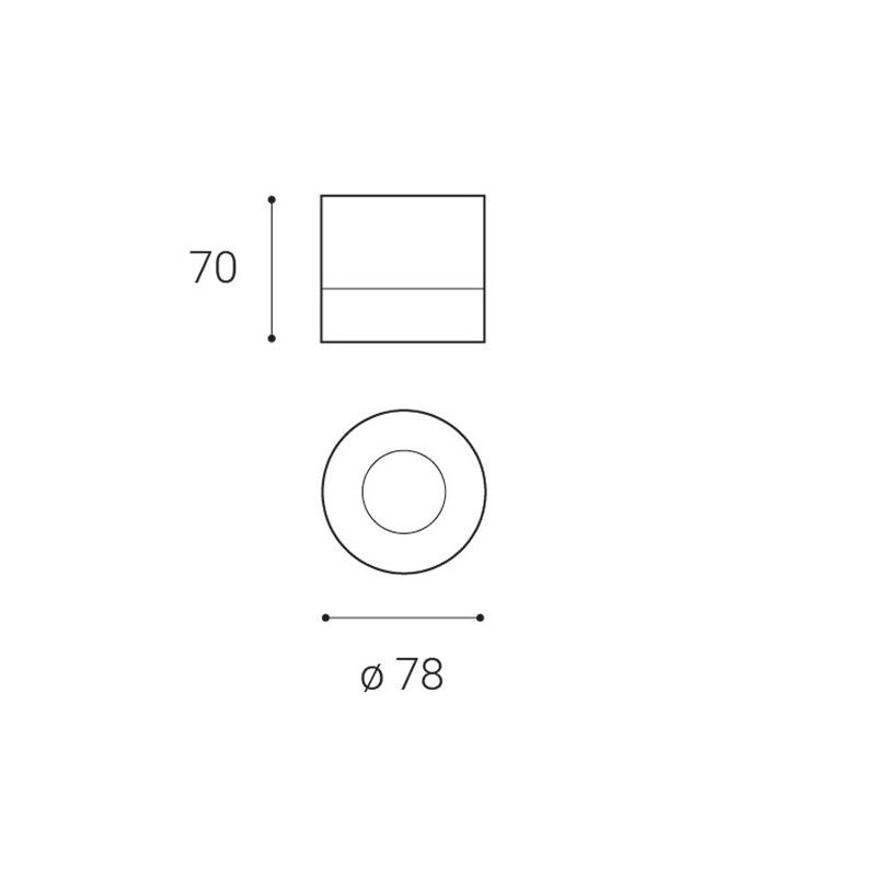 LED2 TINY, B 8W 3000K 1110933