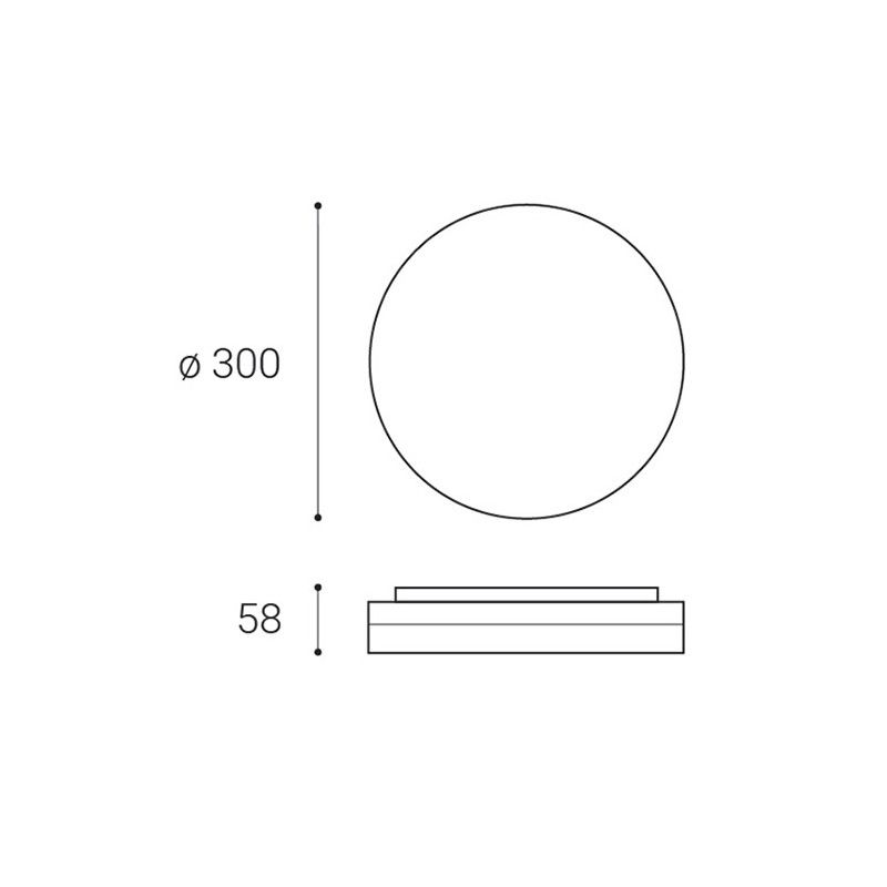 LED2 ROUND II 30 25W 3CCT 1230551