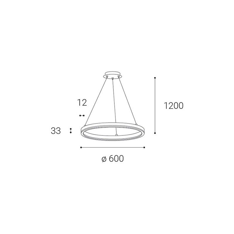 LED2 CIRCLE 60 P-Z, W DIM 42W 3000K 3270931D