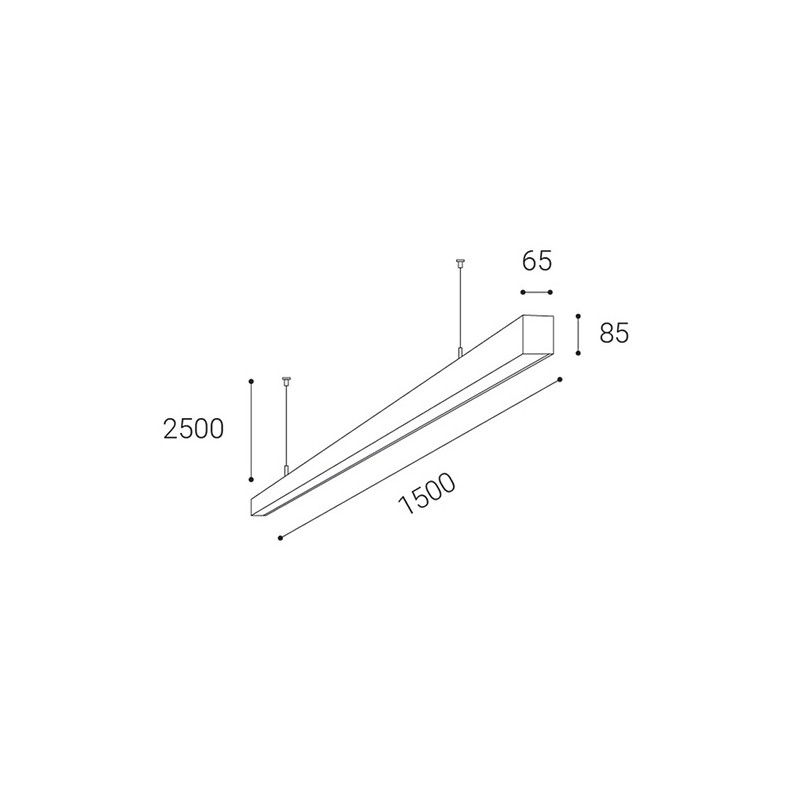 LED2 LINO 150 P-Z, B 31-39W 3CCT 3000K/3500/4000K 3310553