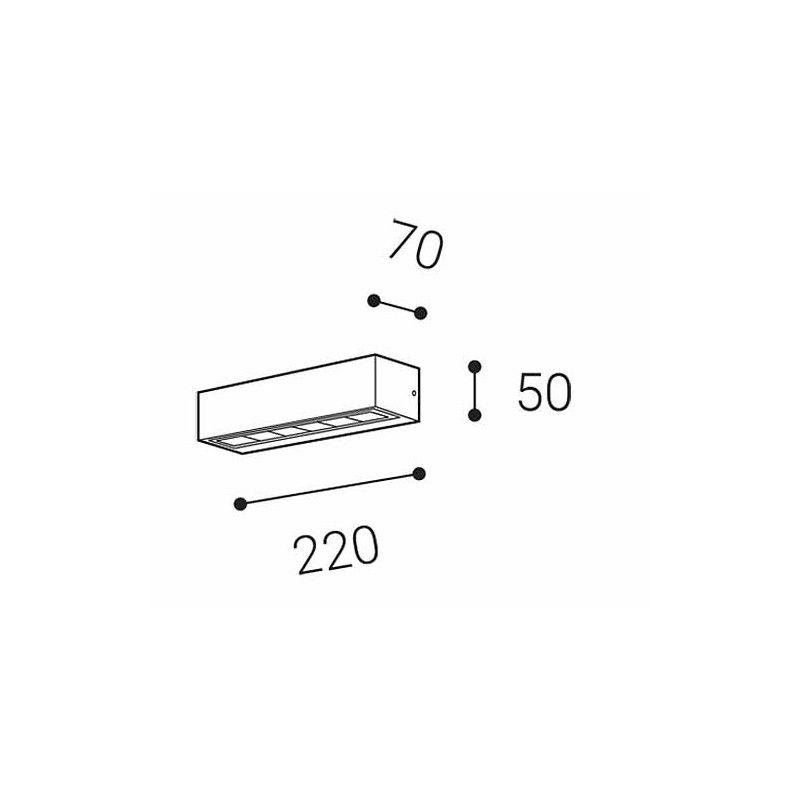 LED2 BENO 1, A 7W 3000K 5131834