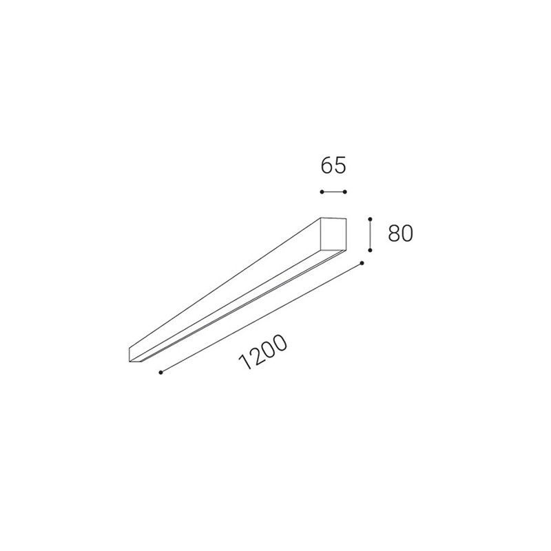 LED2 LINO LASER 120 P, B DIM 32W 4000K 1312343D