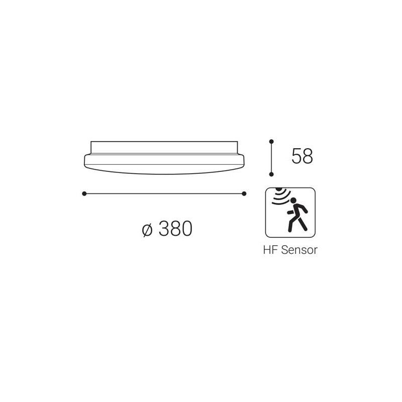 LED2 JOTA 38 HF, W 24W 3CCT 3000K/4000K/6000K 1340451