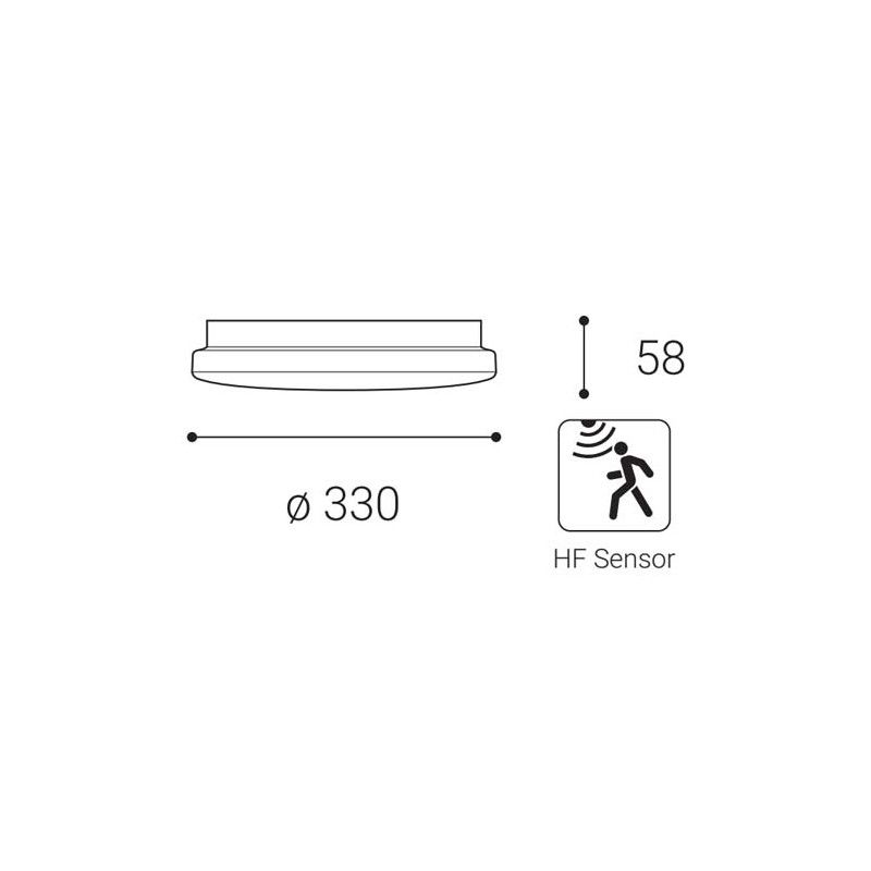 LED2 JOTA 33 HF, W 18W 3CCT 3000K/4000K/6000K 1340251