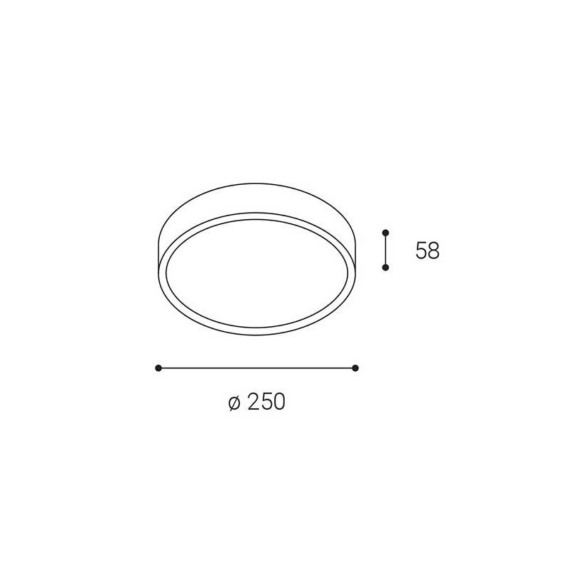 LED2 MIRA 25, W 9-18W 3CCT 3000K/4000K/5700K 1234251