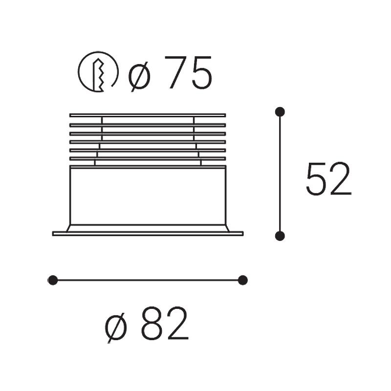 LED2 SPOT II B, W TRIAC DIM 9W 3000K/3500K/4000K 2150251DT