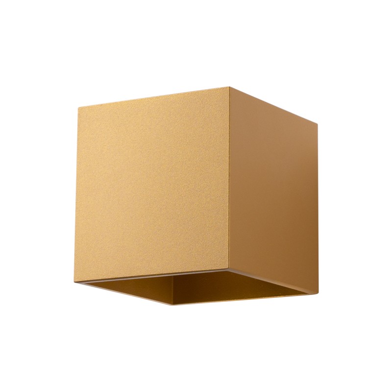 Sollux Nástenné svietidlo QUAD 1 zlaté