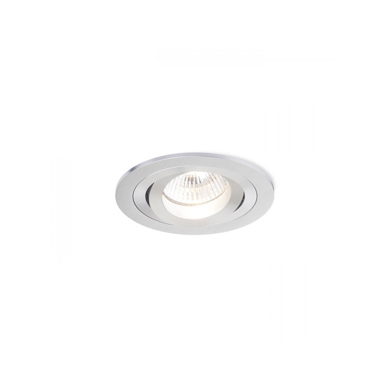 RENDL PASADENA GU10 R zápustná  česaný hliník 230V LED GU10 7W R12708