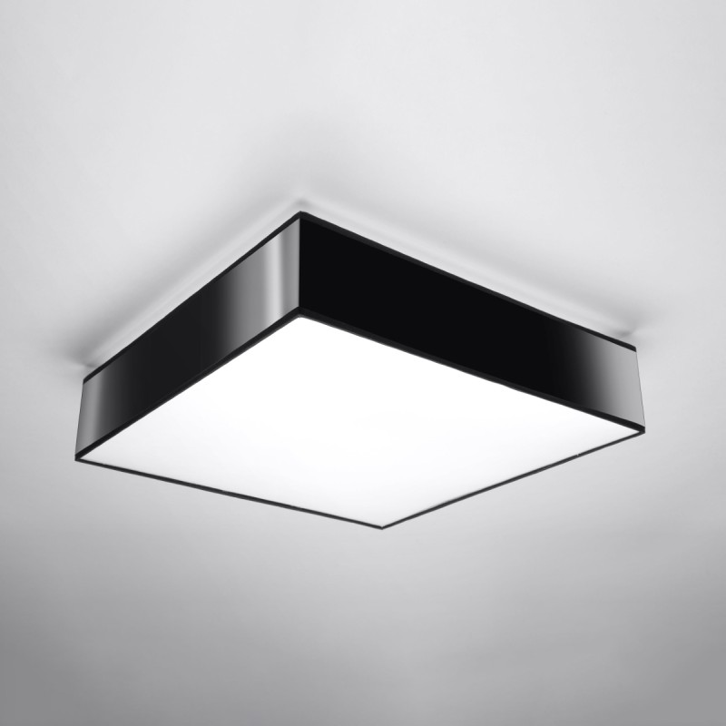 Sollux stropné svietidlo prisadené HORUS 45 čierne SL.0139