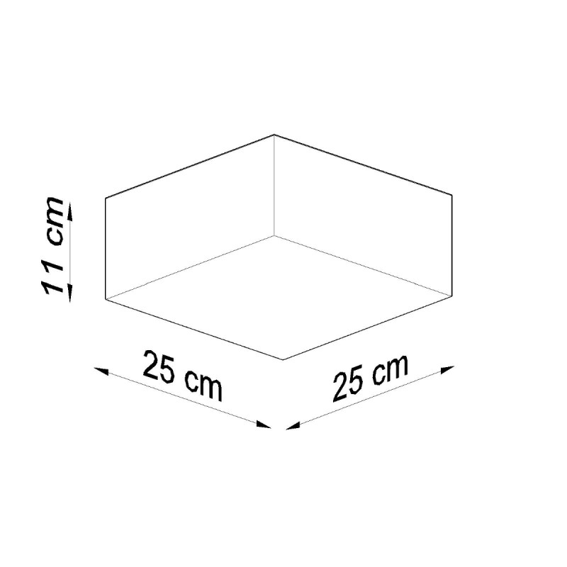 Sollux stropné svietidlo prisadené HORUS SL.0143