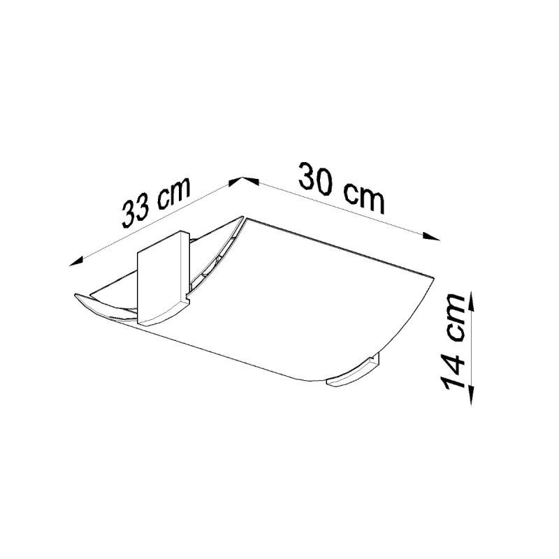 Sollux stropné svietidlo prisadené EMILIO SL.0186