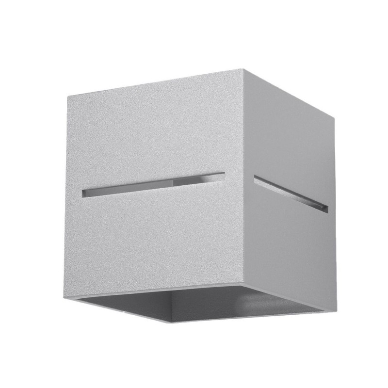 Sollux nástenné svietidlo LOBO sivé SL.0205