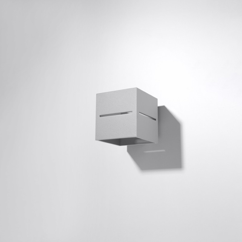 Sollux nástenné svietidlo LOBO sivé SL.0205