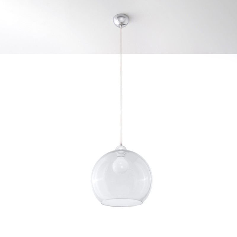 Sollux závesné svietidlo BALL prihľadné SL.0248