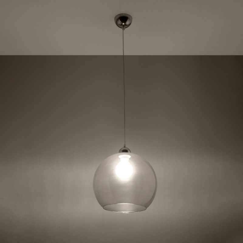 Sollux závesné svietidlo BALL prihľadné SL.0248