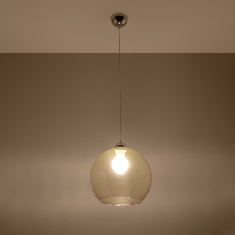 Sollux závesné svietidlo BALL šampanské SL.0249