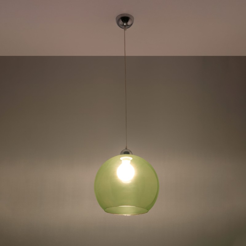 Sollux závesné svietidlo BALL zelené SL.0254