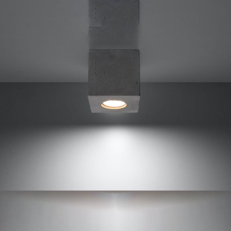 Sollux bodové svietidlo povrchové QUAD beton SL.0489