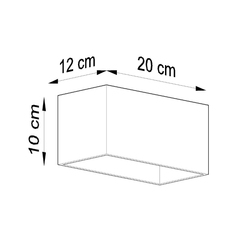 Sollux nástenné svietidlo QUAD MAXI biele SL.0525