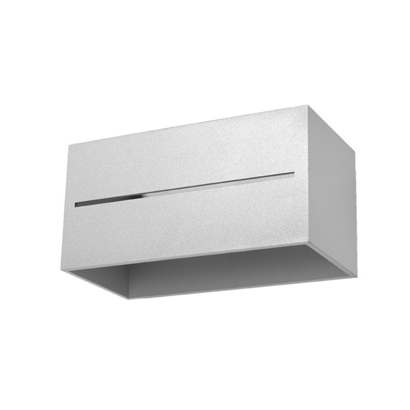Sollux nástenné svietidlo LOBO MAXI sivé SL.0529