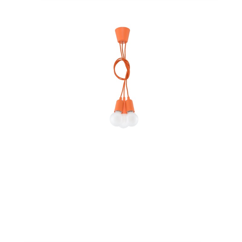 Sollux závesné svietidlo DIEGO 3 orange SL.0585