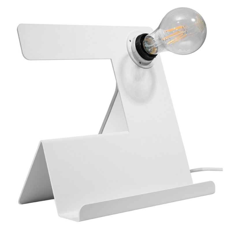 Sollux stolná lampa INCLINE biele SL.0668