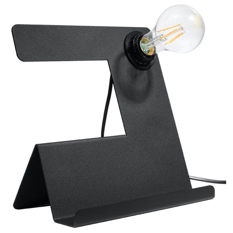 Sollux stolná lampa INCLINE čierne SL.0669