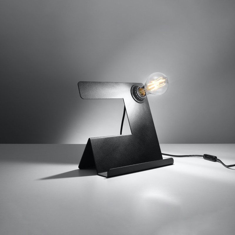 Sollux stolná lampa INCLINE čierne SL.0669
