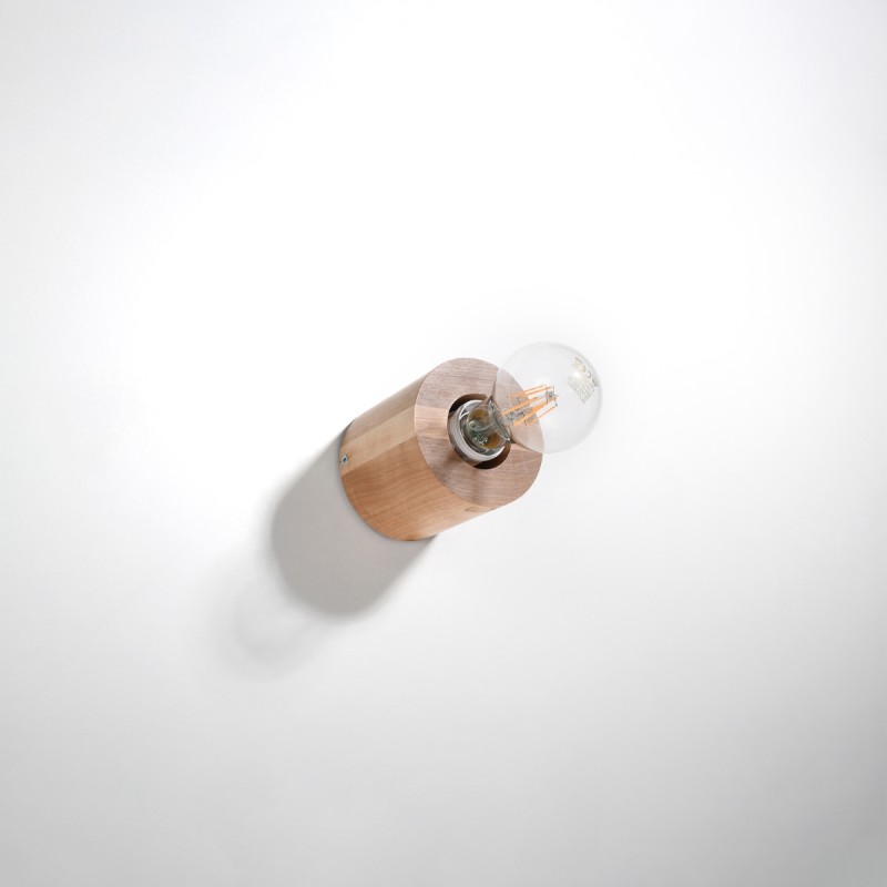 Sollux nástenné svietidlo SALGADO drevo SL.0673
