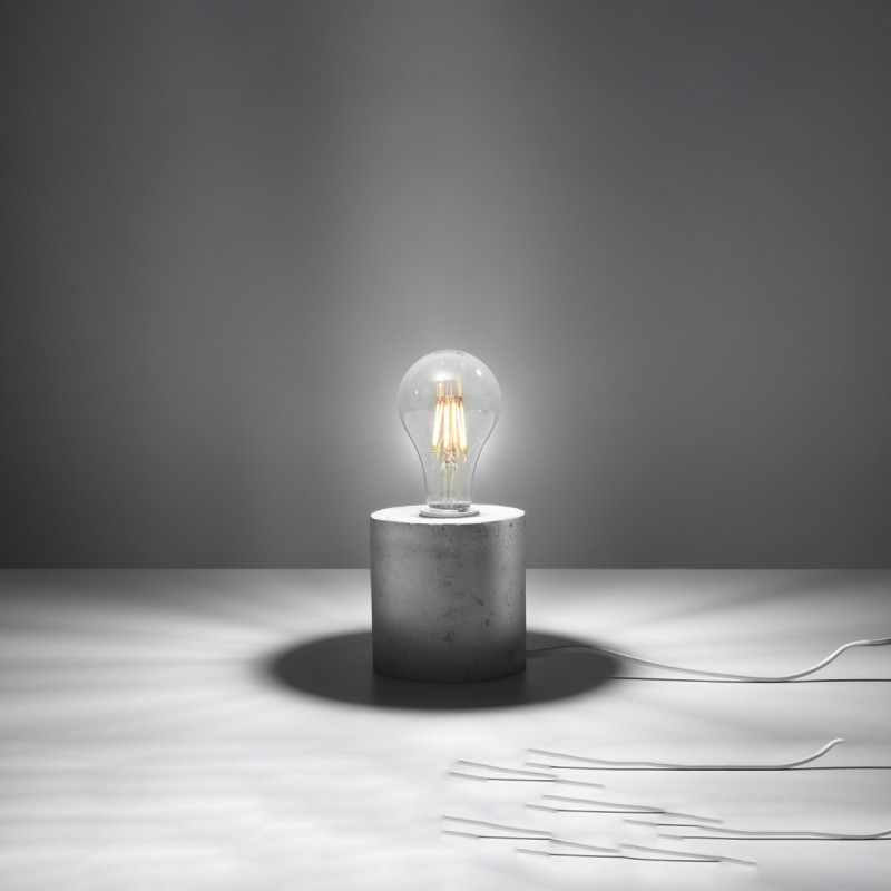 Sollux stolná lampa SALGADO concrete SL.0680