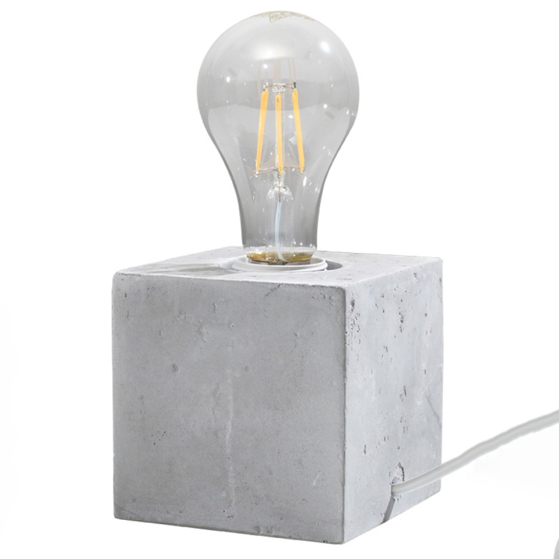 Sollux stolná lampa ARIZ concrete SL.0683