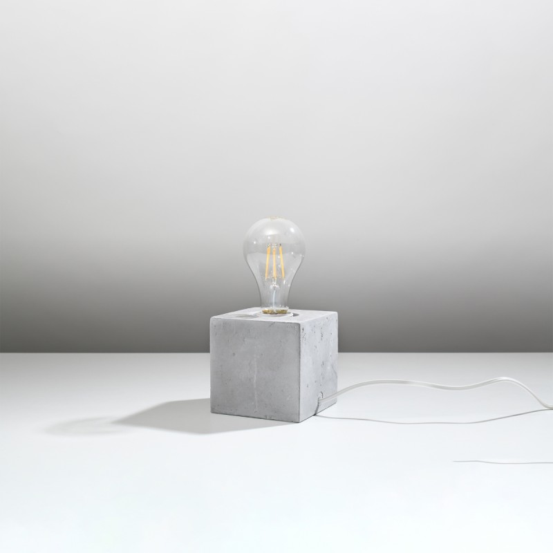 Sollux stolná lampa ARIZ concrete SL.0683