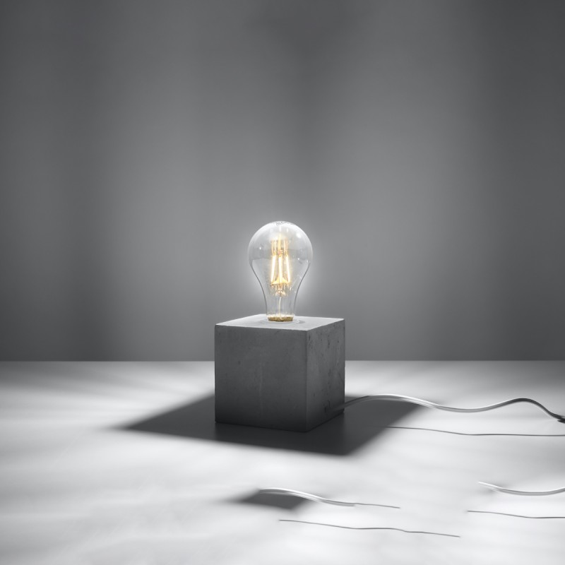 Sollux stolná lampa ARIZ concrete SL.0683
