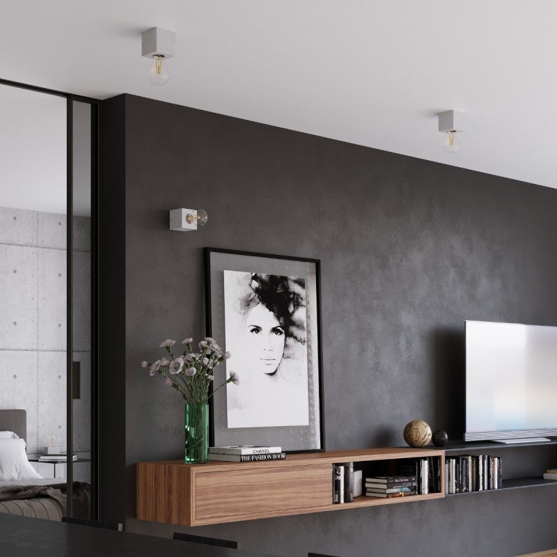 Sollux stolná lampa ARIZ concrete SL.0683