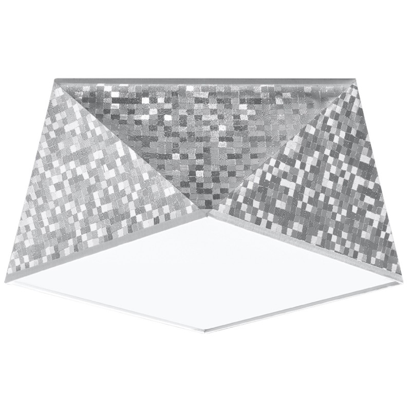Sollux stropné svietidlo prisadené HEXA 25 silver SL.0688