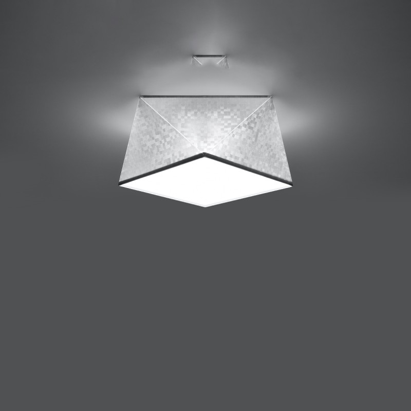 Sollux stropné svietidlo prisadené HEXA 25 silver SL.0688